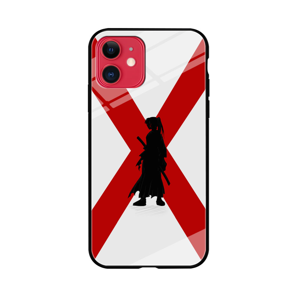 Samurai X Kenshin Silhouette iPhone 11 Case