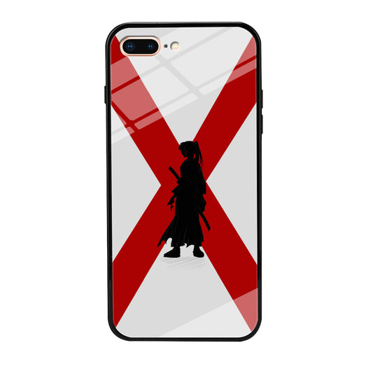 Samurai X Kenshin Silhouette iPhone 8 Plus Case