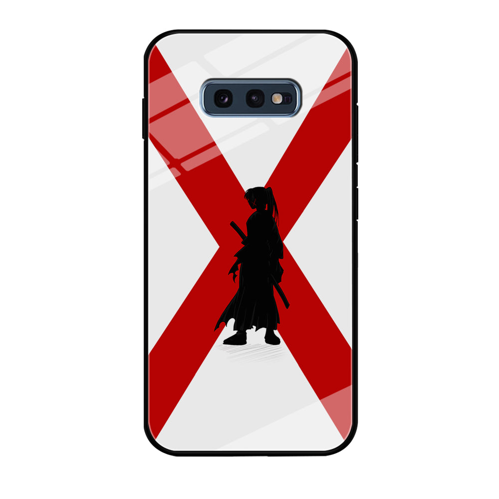 Samurai X Kenshin Silhouette Samsung Galaxy S10E Case