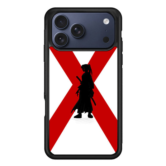 Samurai X Kenshin Silhouette iPhone 17 Pro Max Case - Altracase