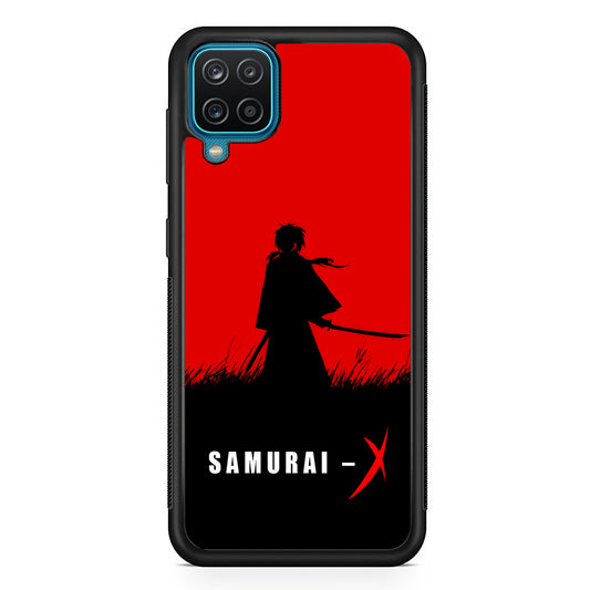 Samurai X Silhouette Poster Samsung Galaxy A12 Case