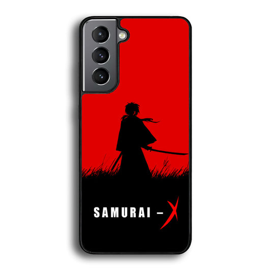 Samurai X Silhouette Poster Samsung Galaxy A15 Case-Phone Case-Tempered Glass Case-Altracase