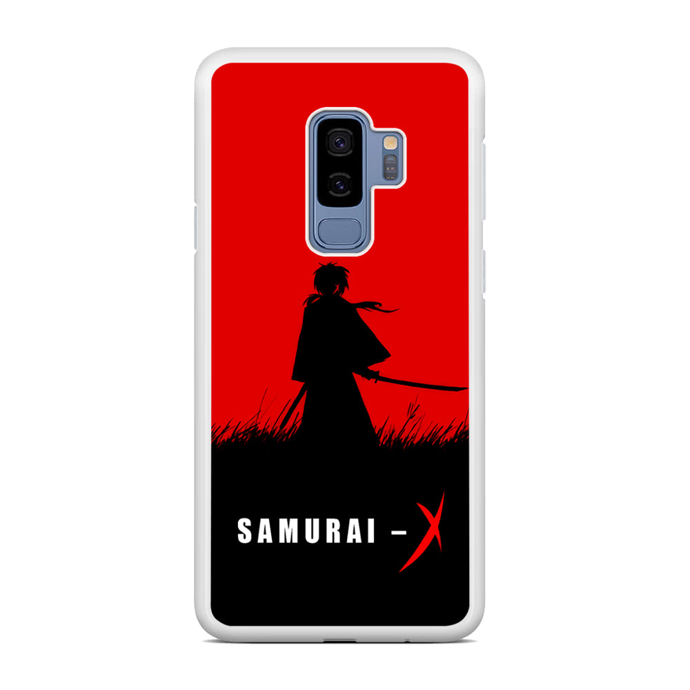 Samurai X Silhouette Poster Samsung Galaxy S9 Plus Case