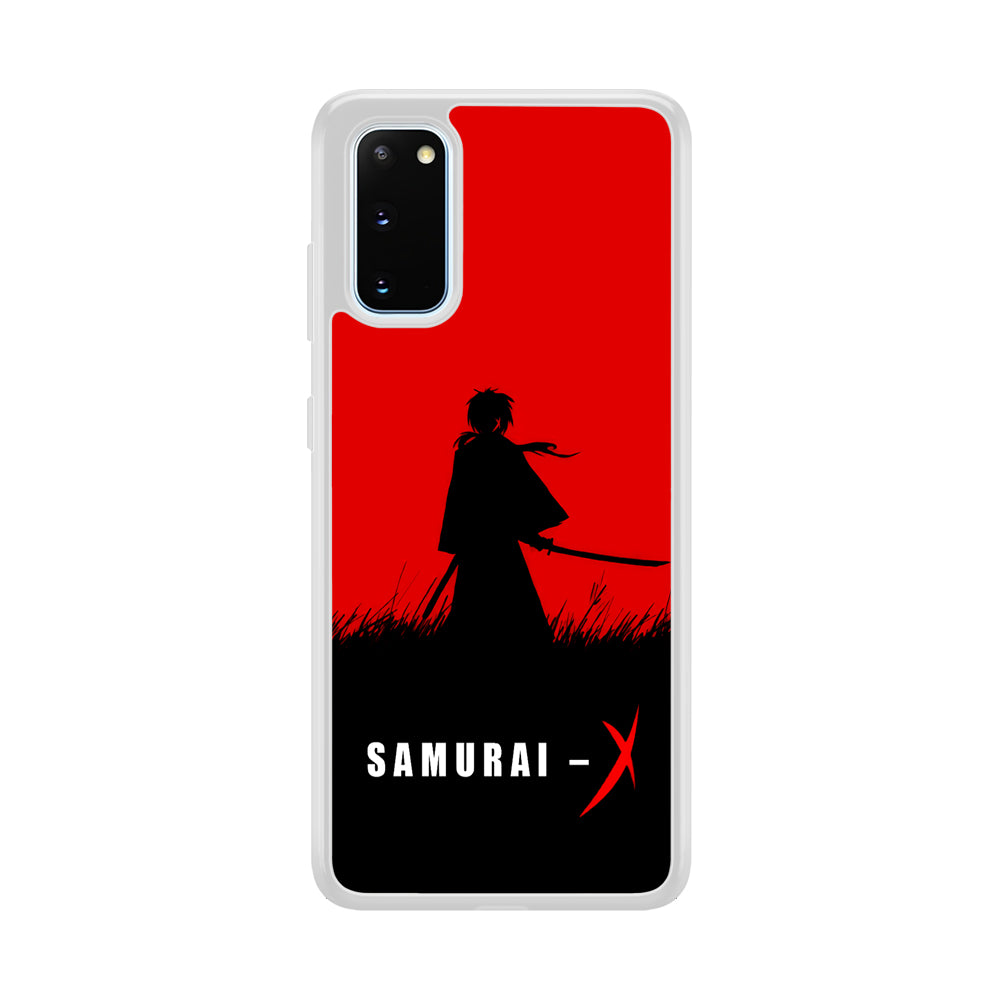 Samurai X Silhouette Poster Samsung Galaxy S20 Case