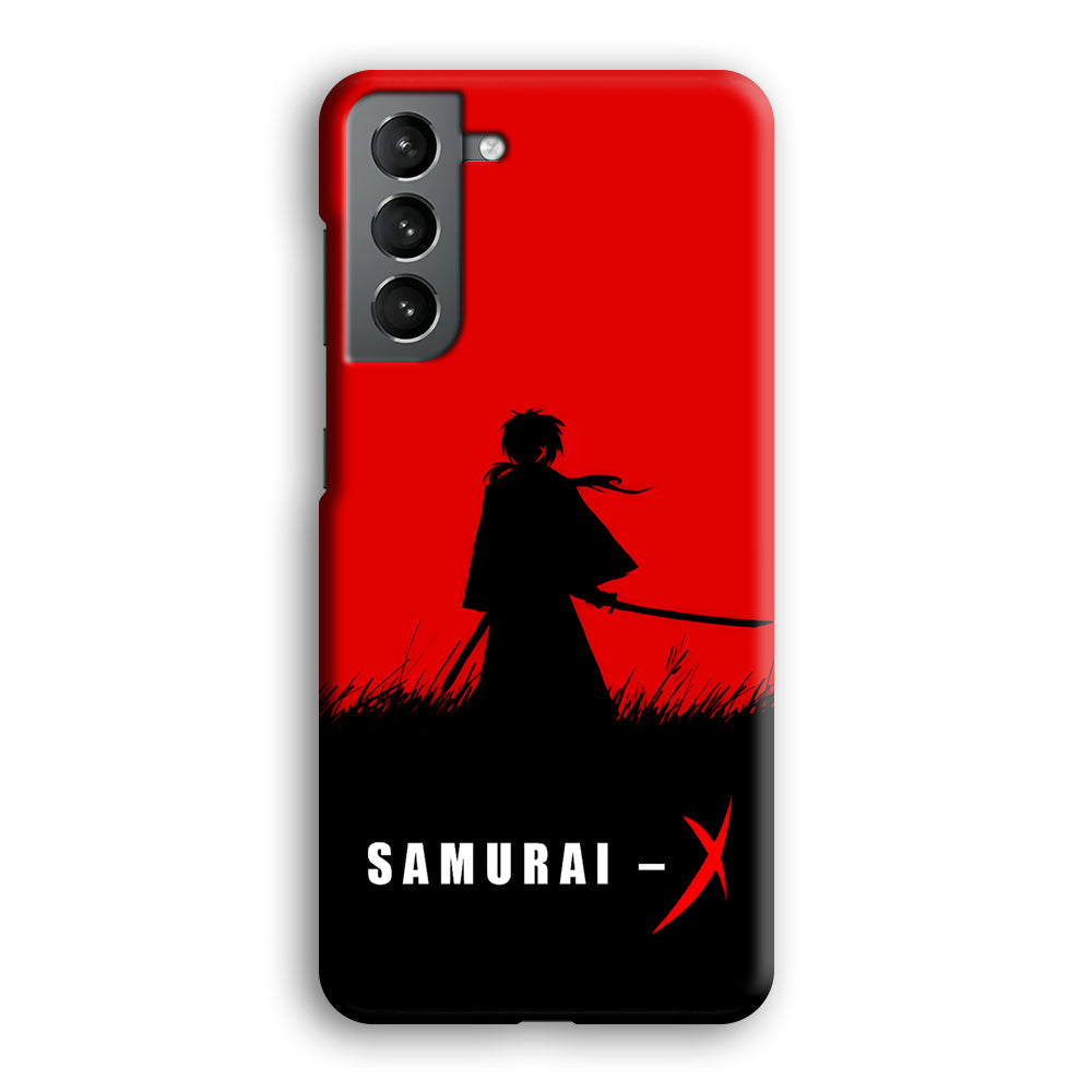 Samurai X Silhouette Poster Samsung Galaxy S24 Case