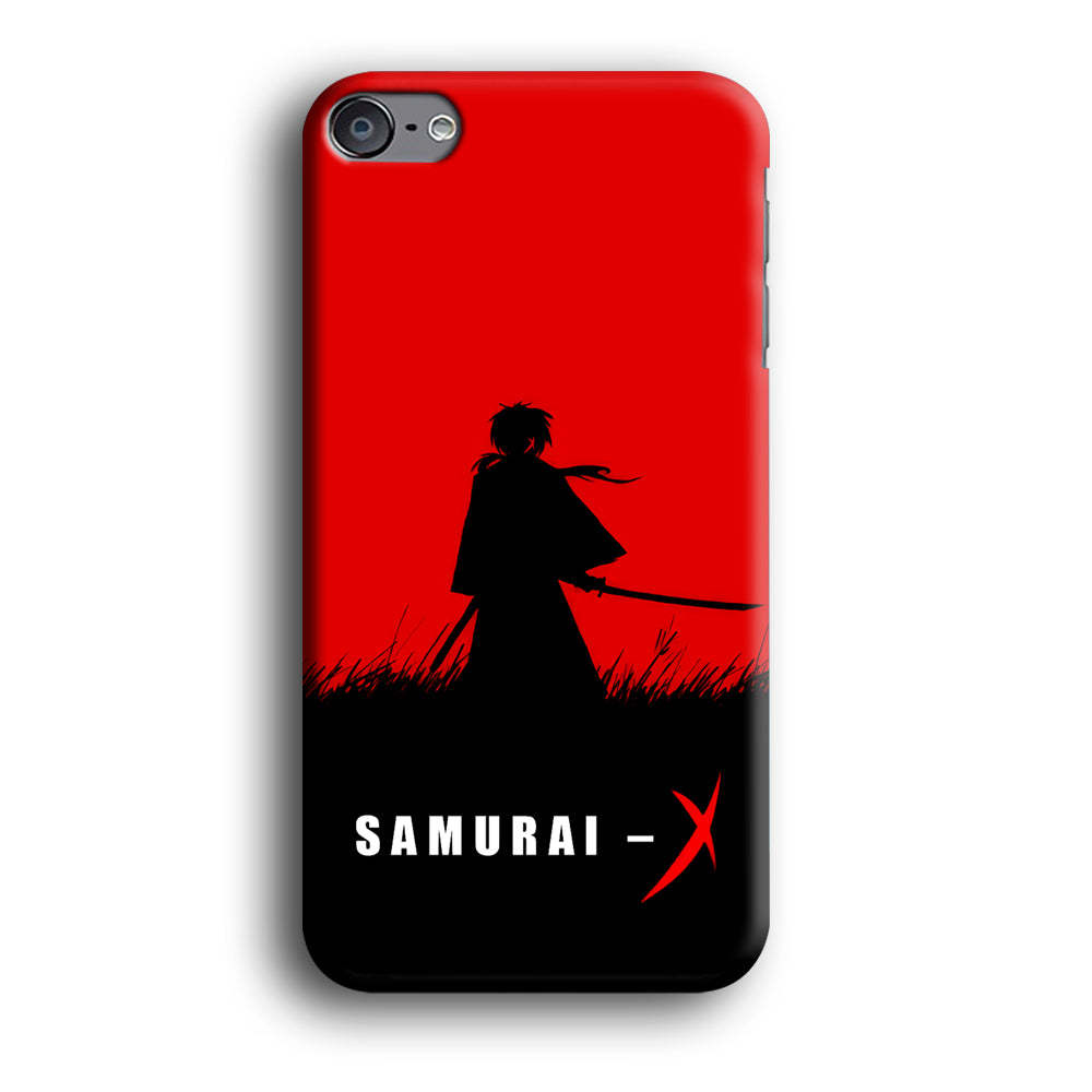 Samurai X Silhouette Poster iPod Touch 6 Case