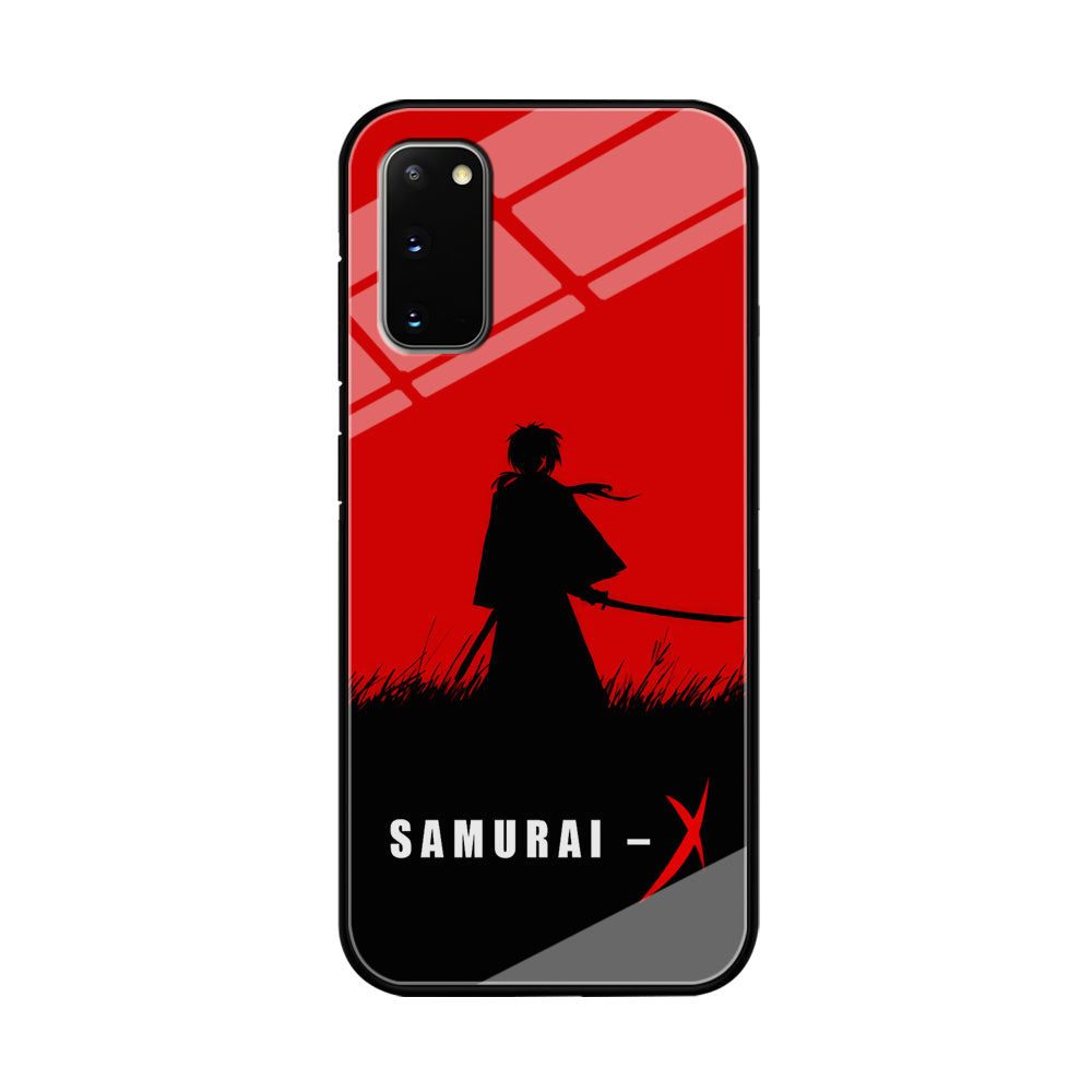 Samurai X Silhouette Poster Samsung Galaxy S20 Case