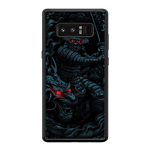 Samurai and Dragon Samsung Galaxy Note 8 Case