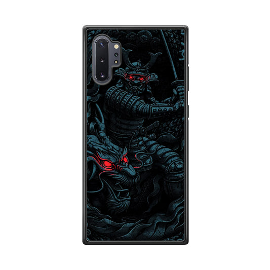 Samurai and Dragon Samsung Galaxy Note 10 Plus Case