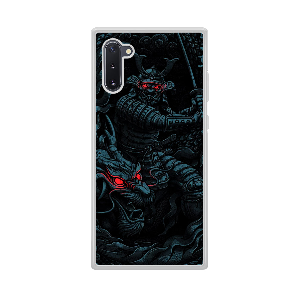 Samurai and Dragon Samsung Galaxy Note 10 Case