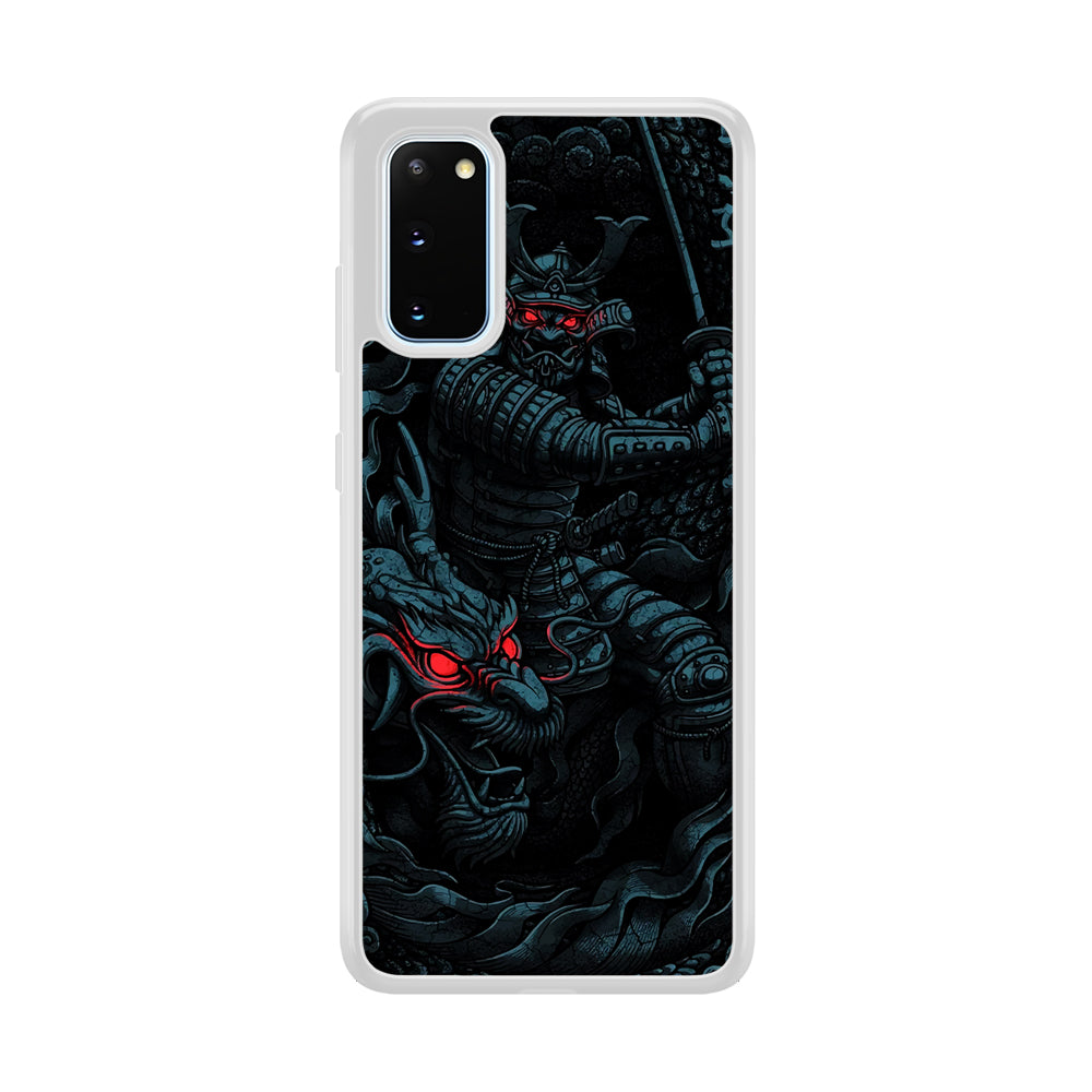 Samurai and Dragon Samsung Galaxy S20 Case