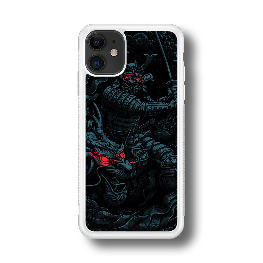 Samurai and Dragon iPhone 11 Case