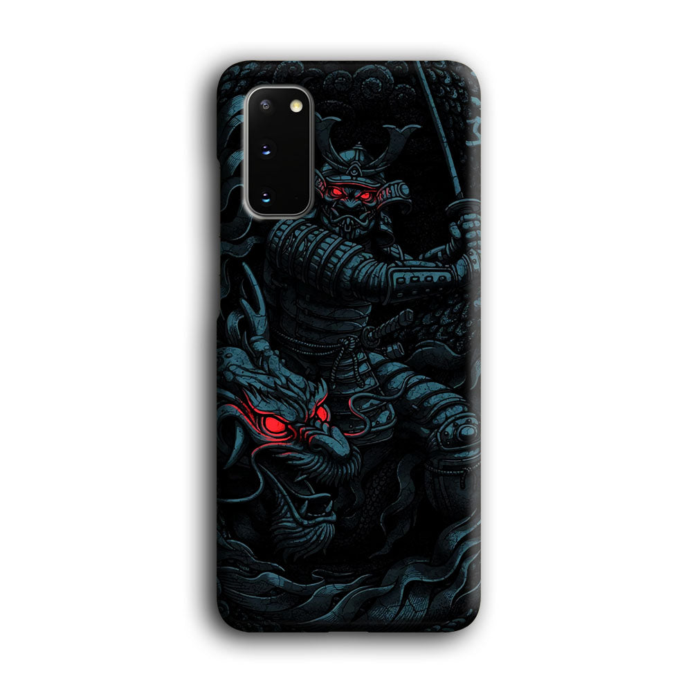 Samurai and Dragon Samsung Galaxy S20 Case