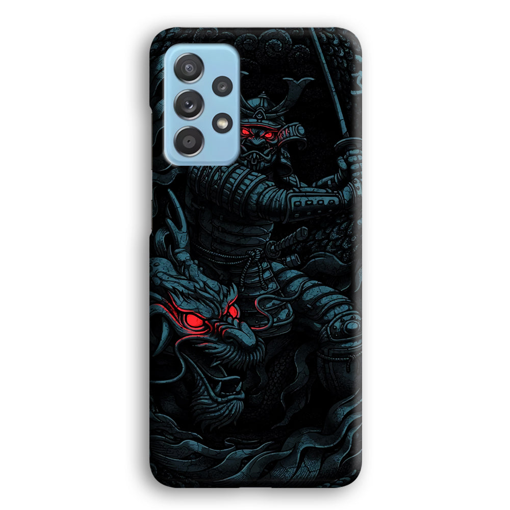 Samurai and Dragon Samsung Galaxy A52 Case