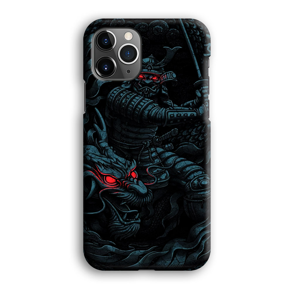 Samurai and Dragon iPhone 12 Pro Case