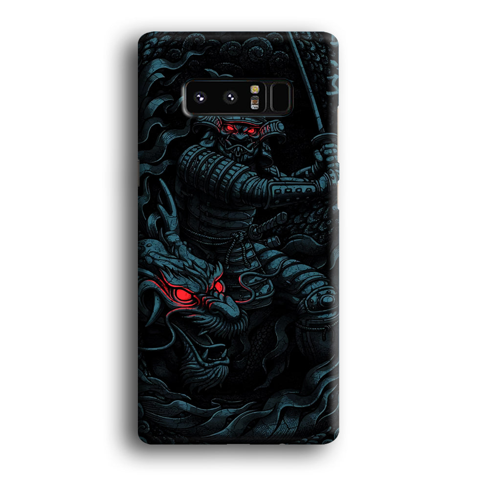 Samurai and Dragon Samsung Galaxy Note 8 Case