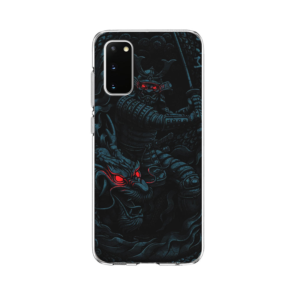 Samurai and Dragon Samsung Galaxy S20 Case