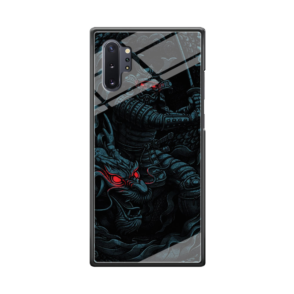 Samurai and Dragon Samsung Galaxy Note 10 Plus Case