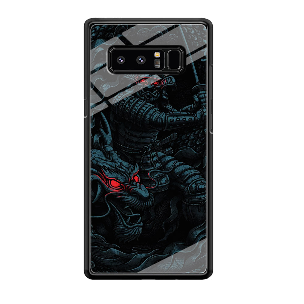 Samurai and Dragon Samsung Galaxy Note 8 Case