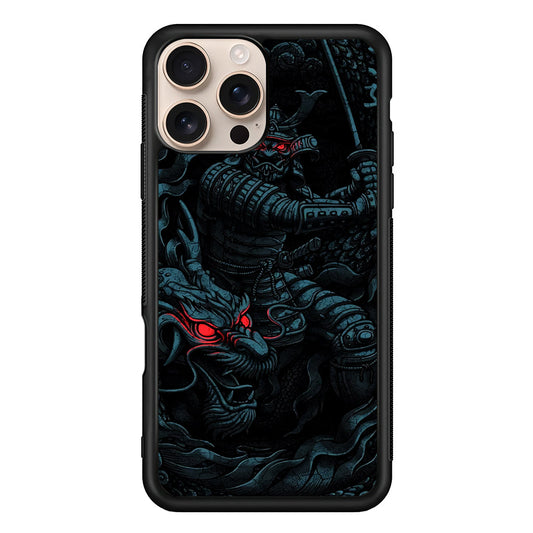 Samurai and Dragon iPhone 16 Pro Max Case - Altracase