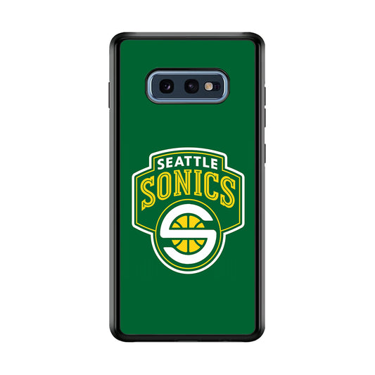 Seattle SuperSonics Logo Samsung Galaxy S10E Case