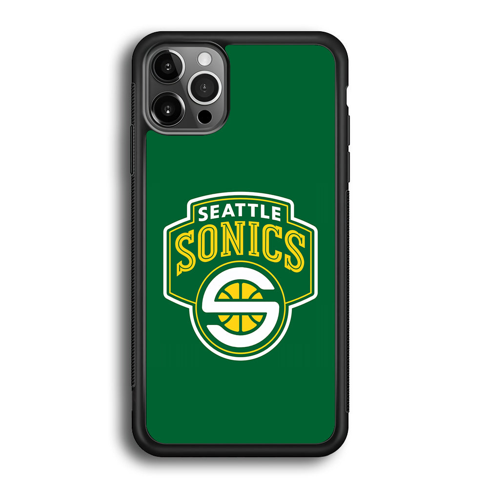 Seattle SuperSonics Logo iPhone 12 Pro Max Case