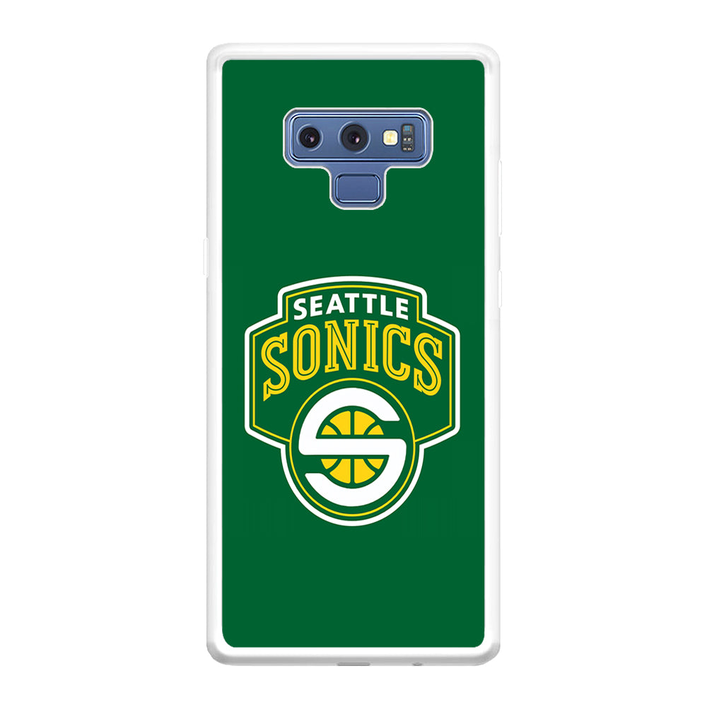 Seattle SuperSonics Logo Samsung Galaxy Note 9 Case