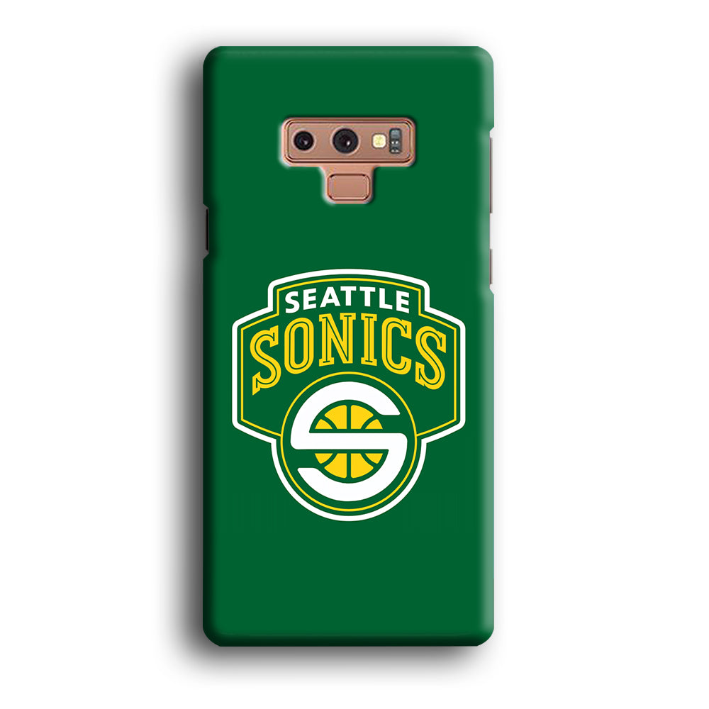 Seattle SuperSonics Logo Samsung Galaxy Note 9 Case