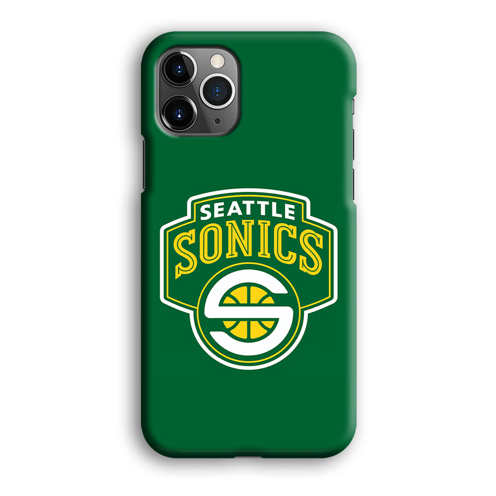 Seattle SuperSonics Logo iPhone 12 Pro Case