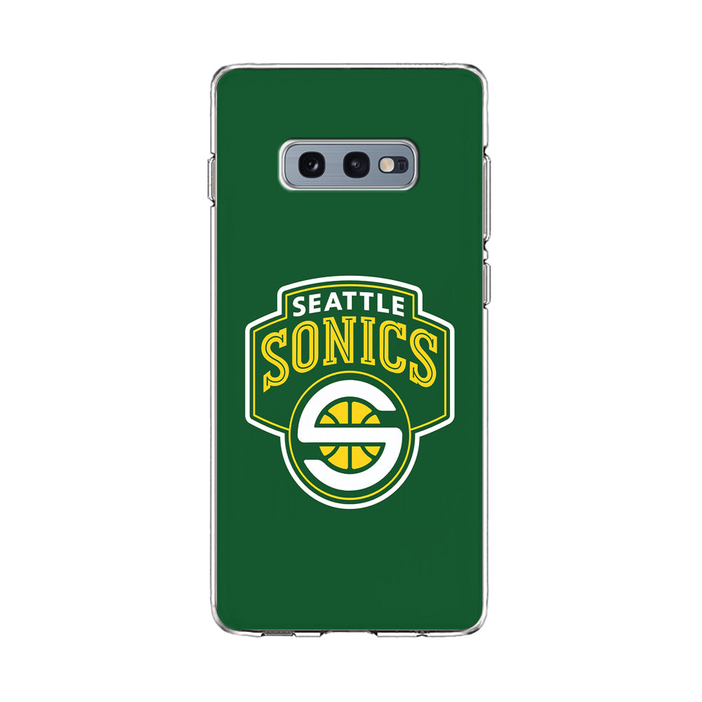 Seattle SuperSonics Logo Samsung Galaxy S10E Case