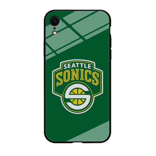 Seattle SuperSonics Logo iPhone XR Case