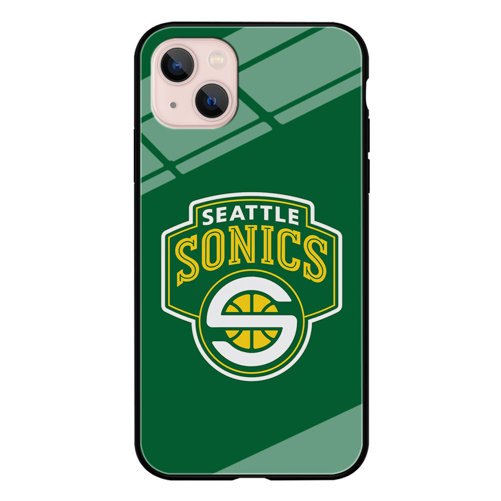Seattle SuperSonics Logo iPhone 14 Case