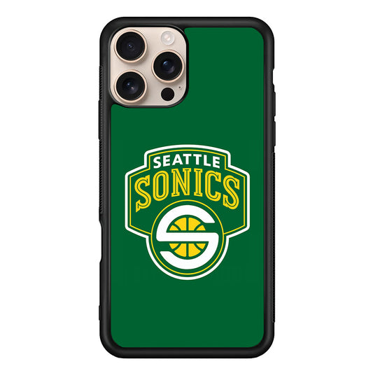 Seattle SuperSonics Logo iPhone 16 Pro Max Case - Altracase