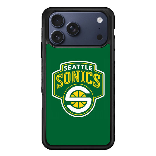 Seattle SuperSonics Logo iPhone 17 Pro Max Case - Altracase