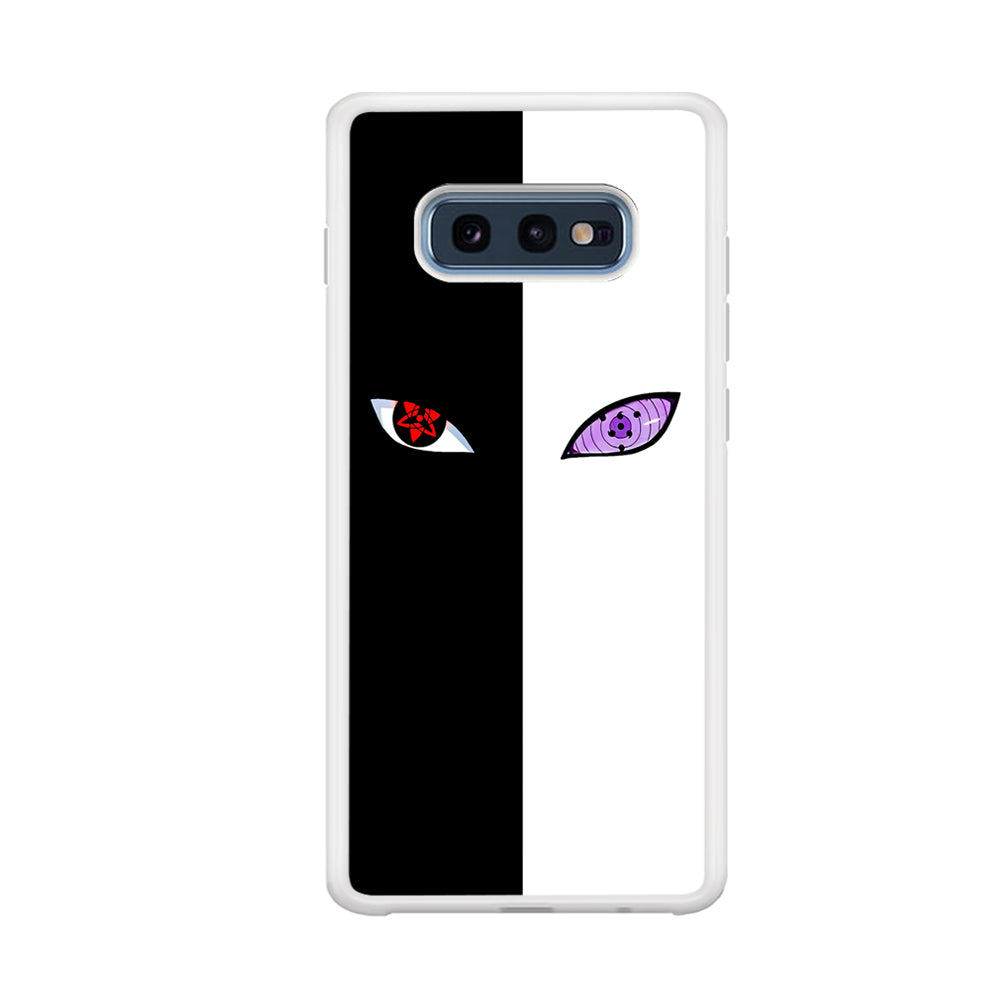 Sharingan Rinnegan Black White Samsung Galaxy S10E Case