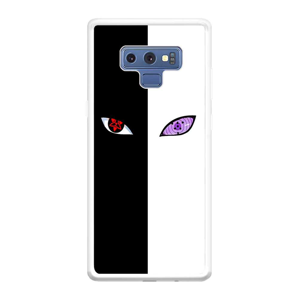 Sharingan Rinnegan Black White Samsung Galaxy Note 9 Case