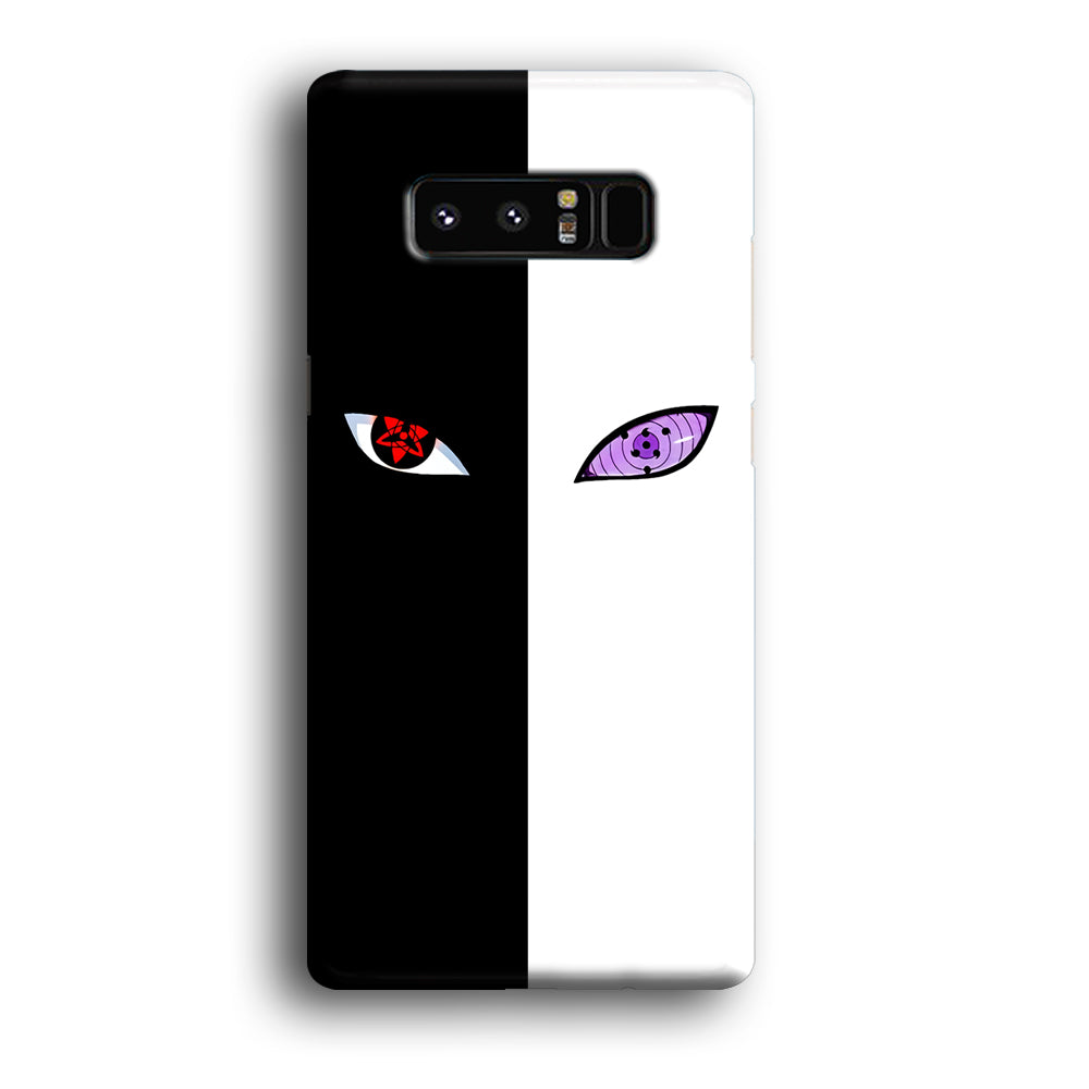 Sharingan Rinnegan Black White Samsung Galaxy Note 8 Case