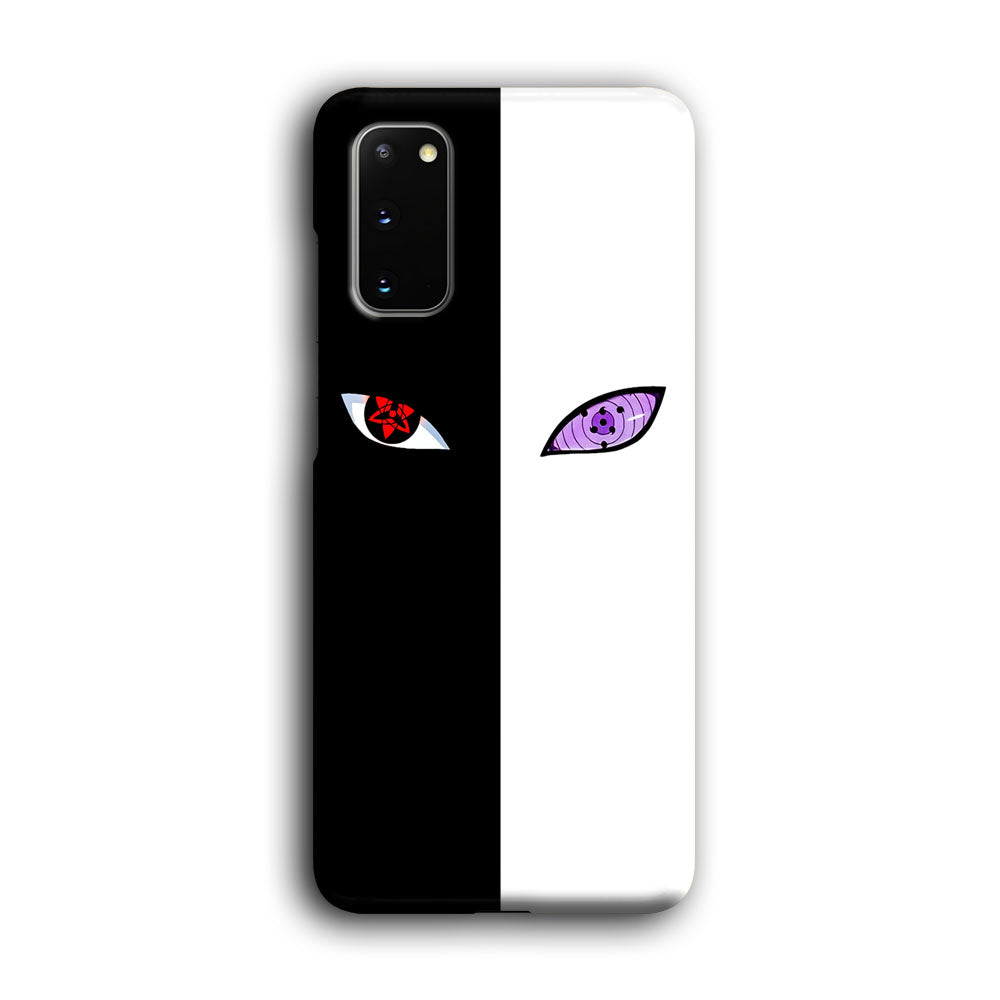 Sharingan Rinnegan Black White Samsung Galaxy S20 Case