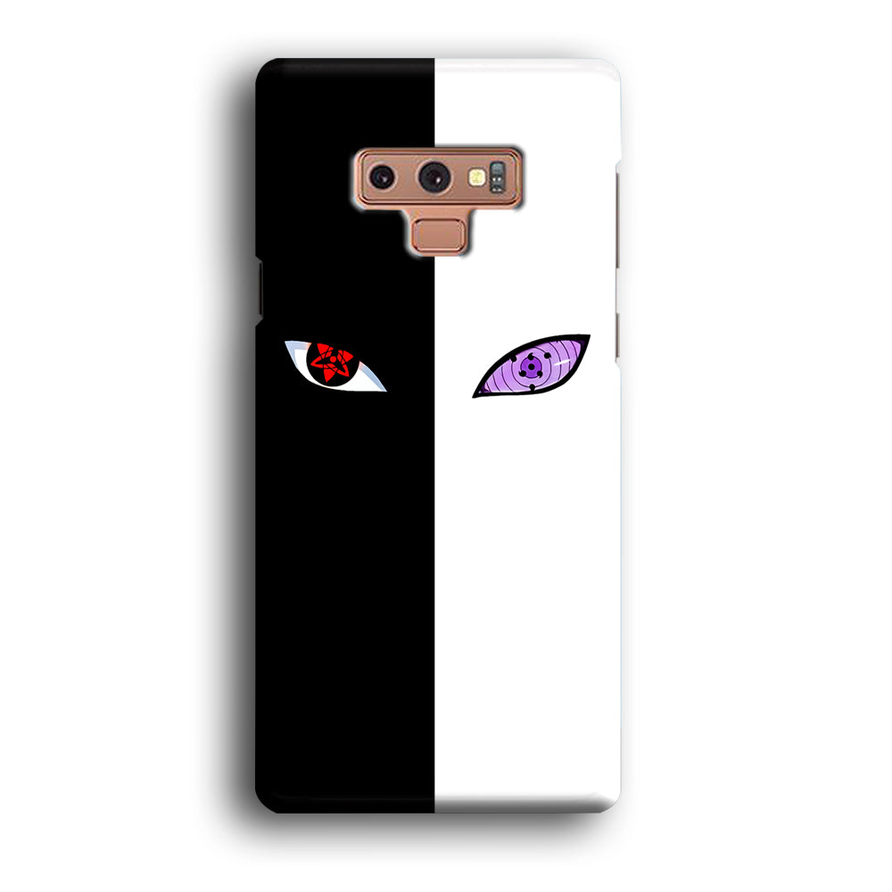 Sharingan Rinnegan Black White Samsung Galaxy Note 9 Case