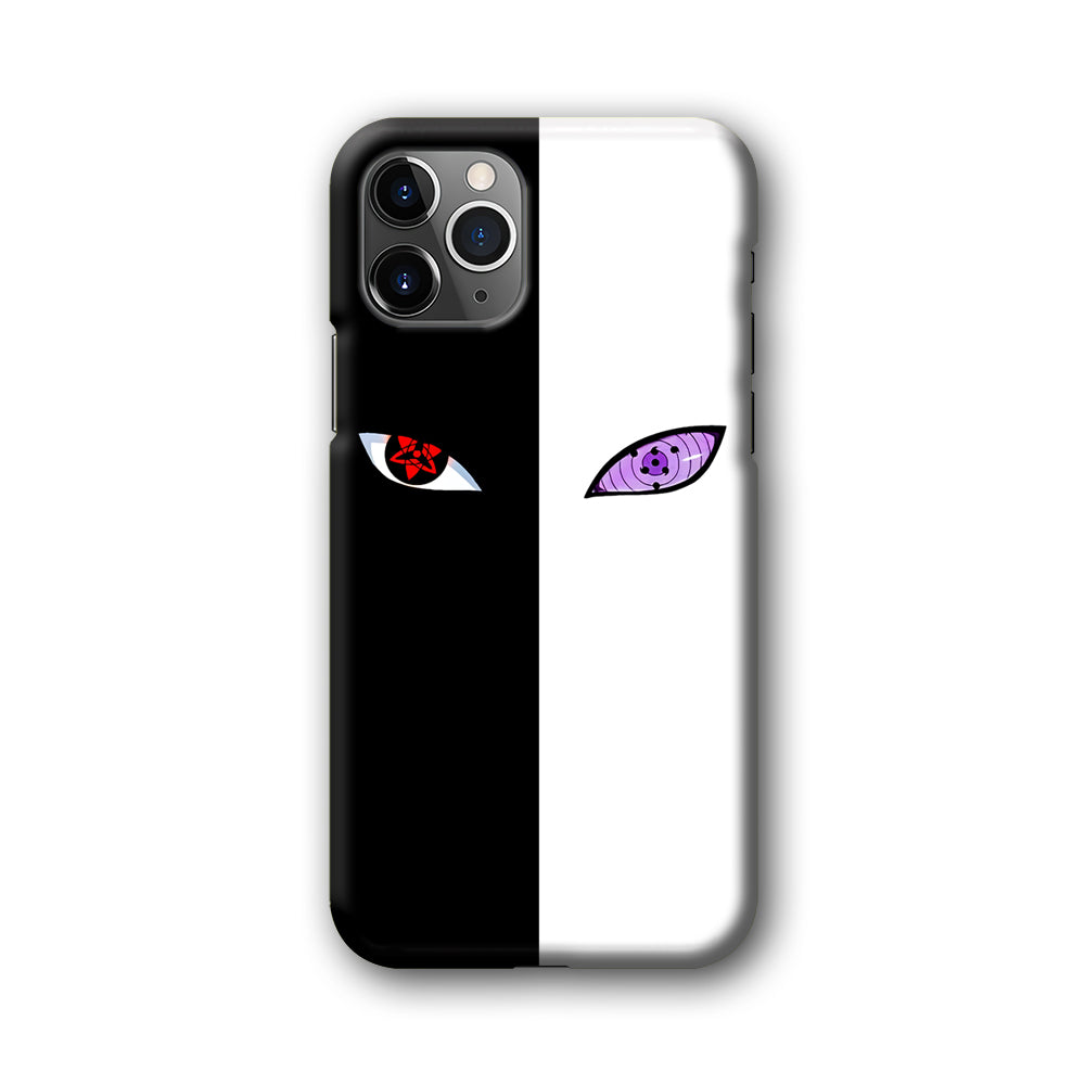 Sharingan Rinnegan Black White iPhone 11 Pro Case