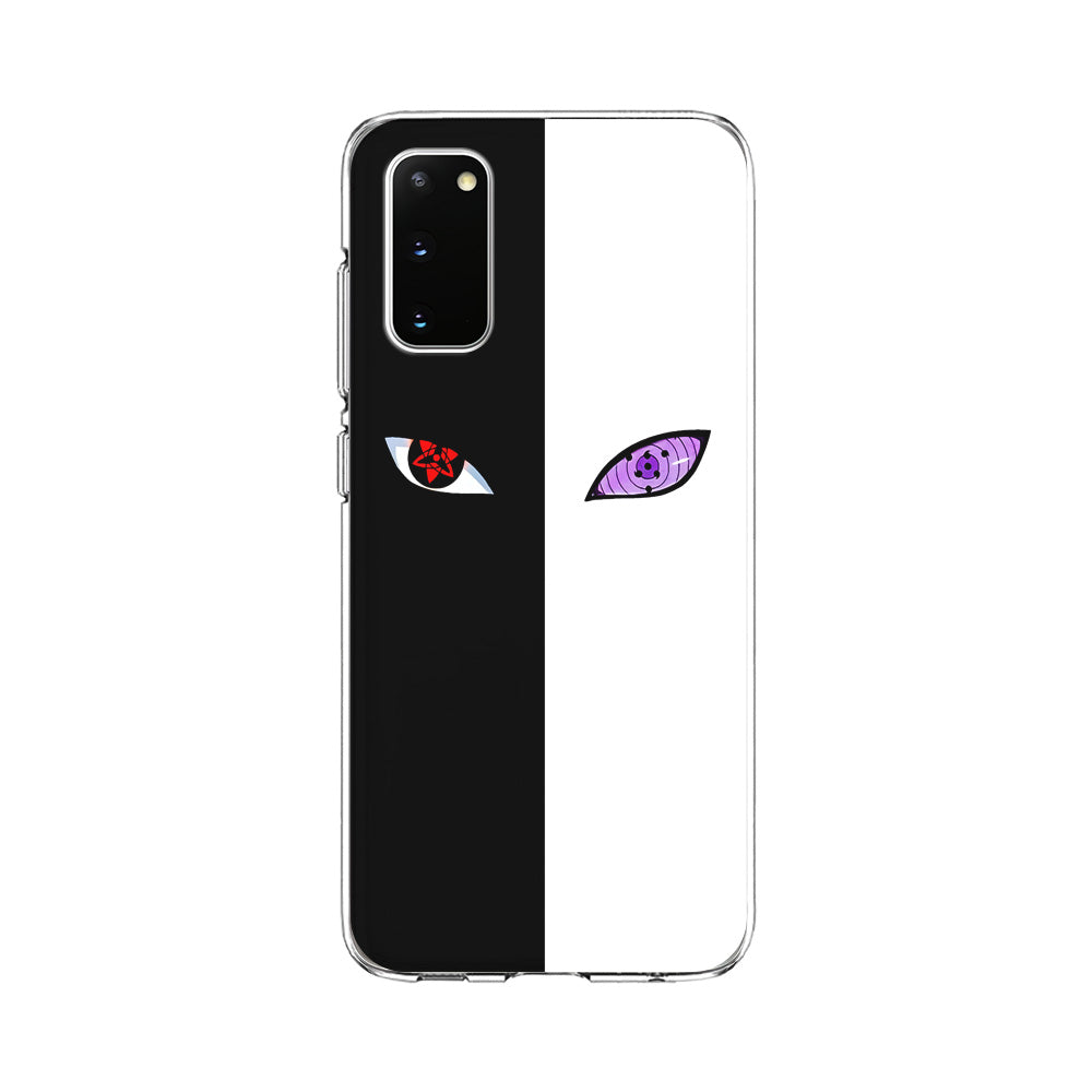 Sharingan Rinnegan Black White Samsung Galaxy S20 Case