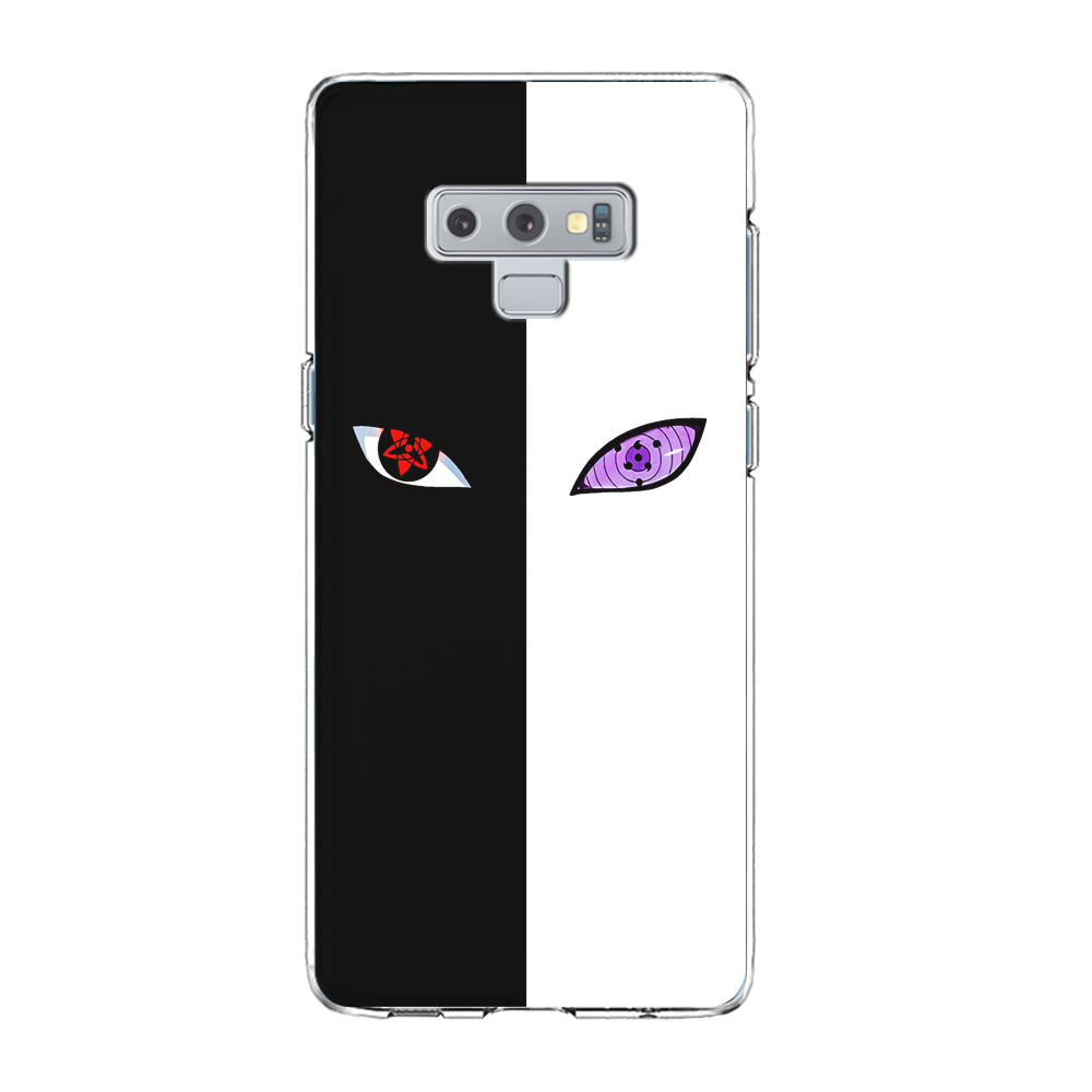 Sharingan Rinnegan Black White Samsung Galaxy Note 9 Case