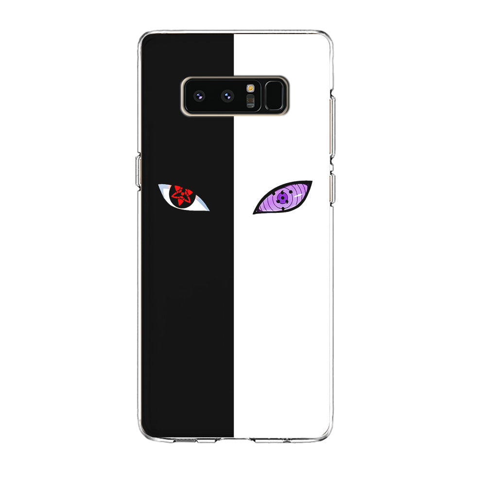 Sharingan Rinnegan Black White Samsung Galaxy Note 8 Case