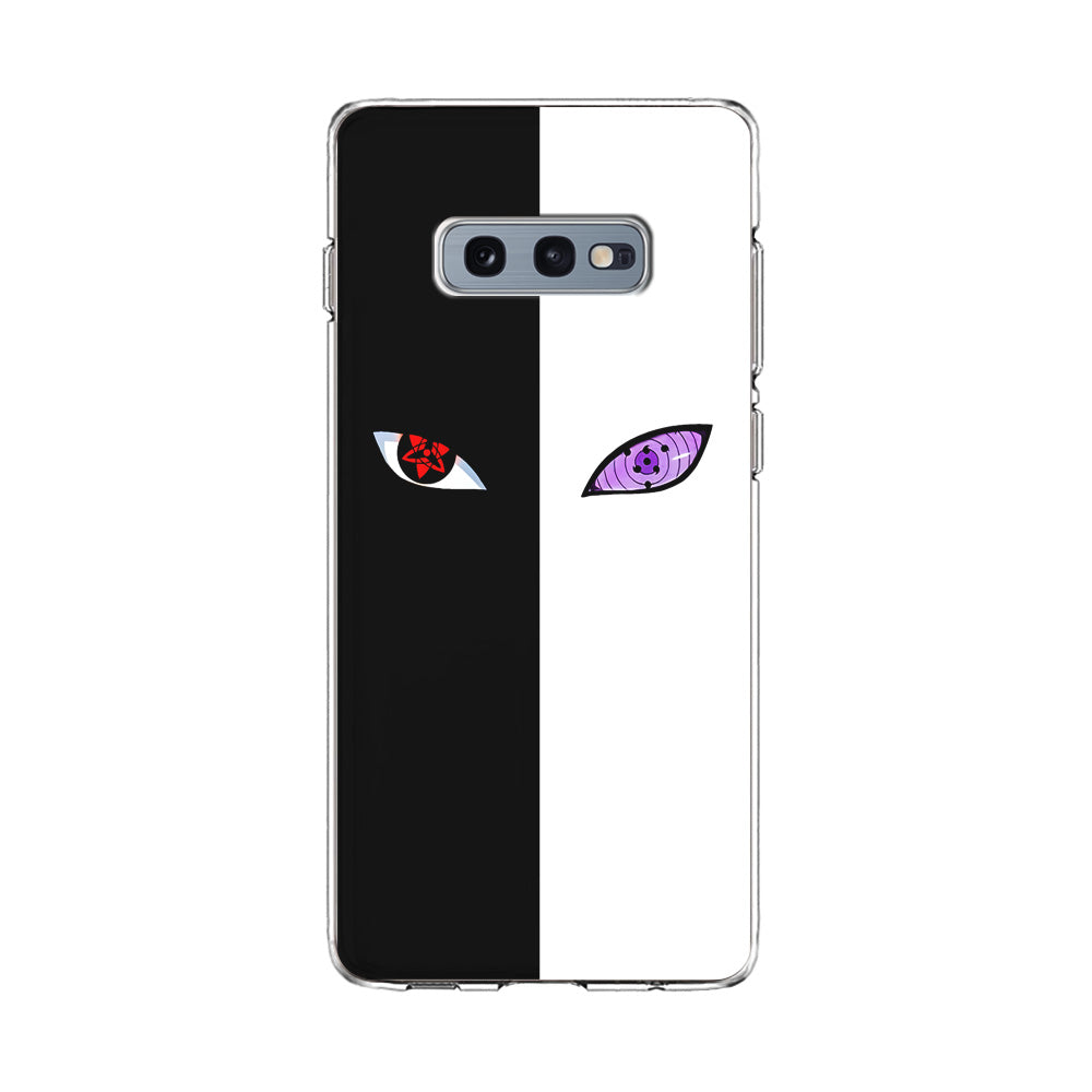 Sharingan Rinnegan Black White Samsung Galaxy S10E Case