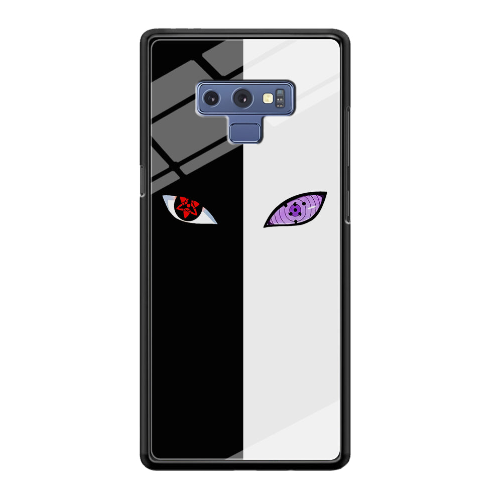 Sharingan Rinnegan Black White Samsung Galaxy Note 9 Case