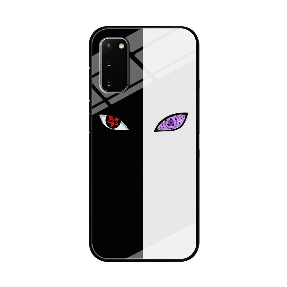 Sharingan Rinnegan Black White Samsung Galaxy S20 Case