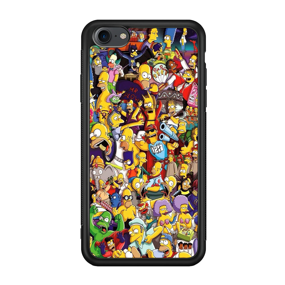 Simpson All Characte iPhone SE 3 2022 Case