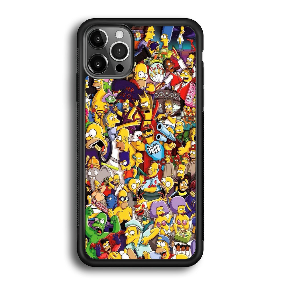 Simpson All Character iPhone 12 Pro Case