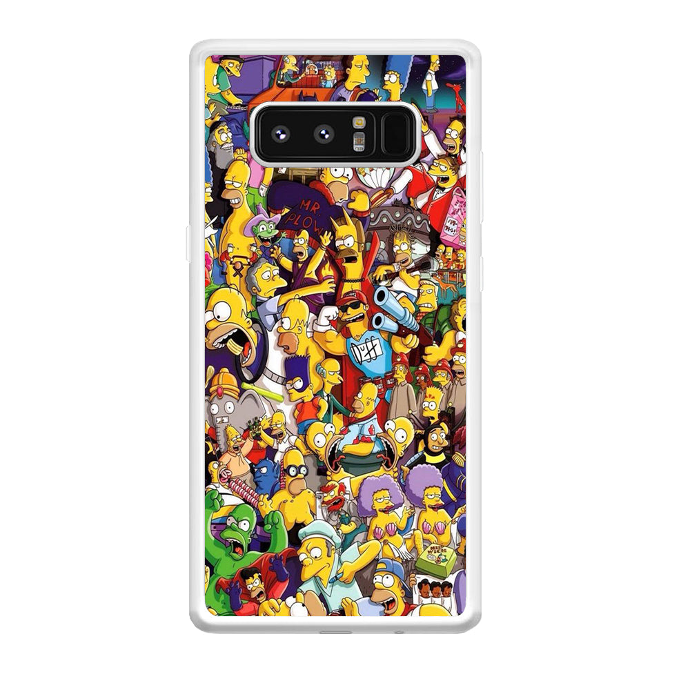Simpson All Character Samsung Galaxy Note 8 Case