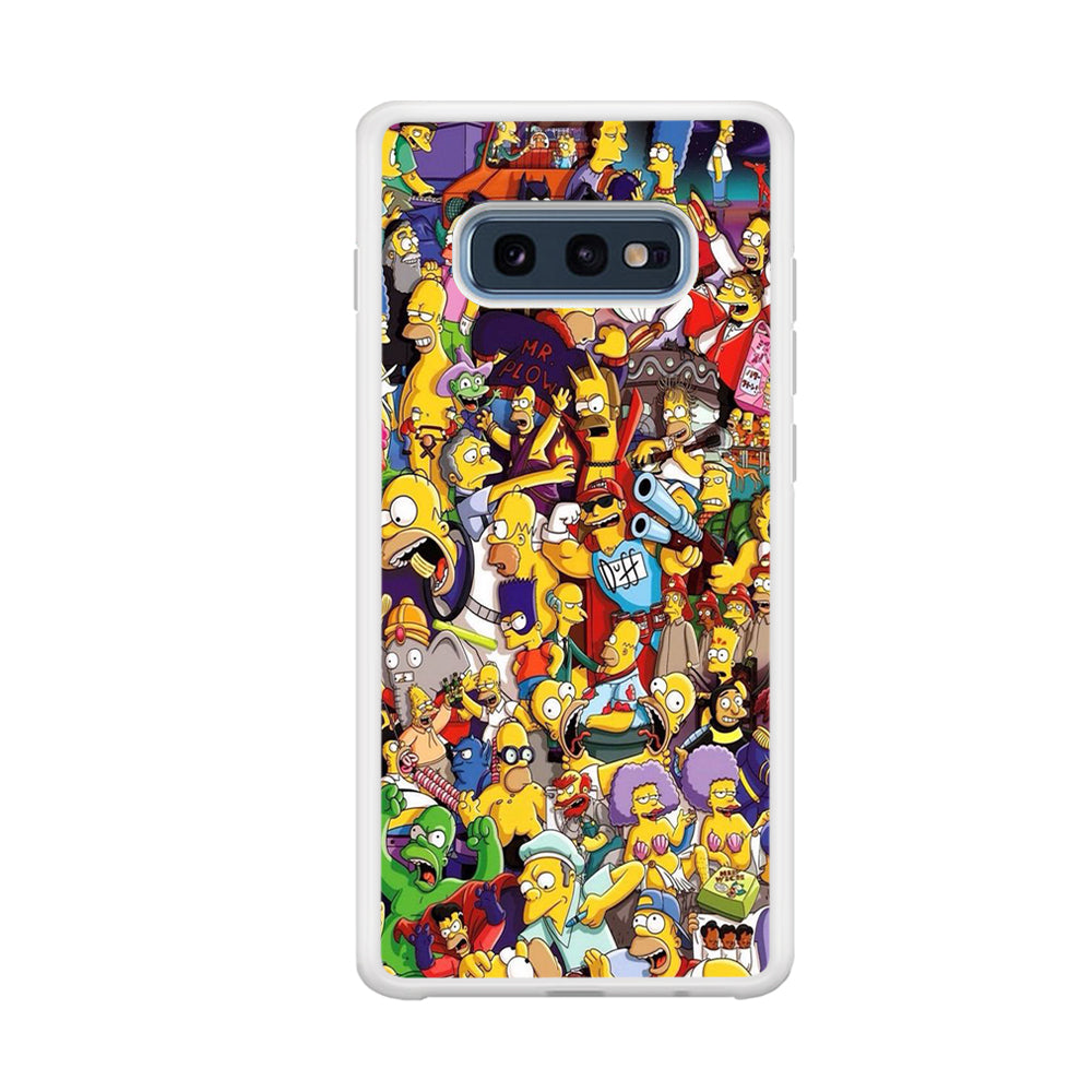 Simpson All Character Samsung Galaxy S10E Case